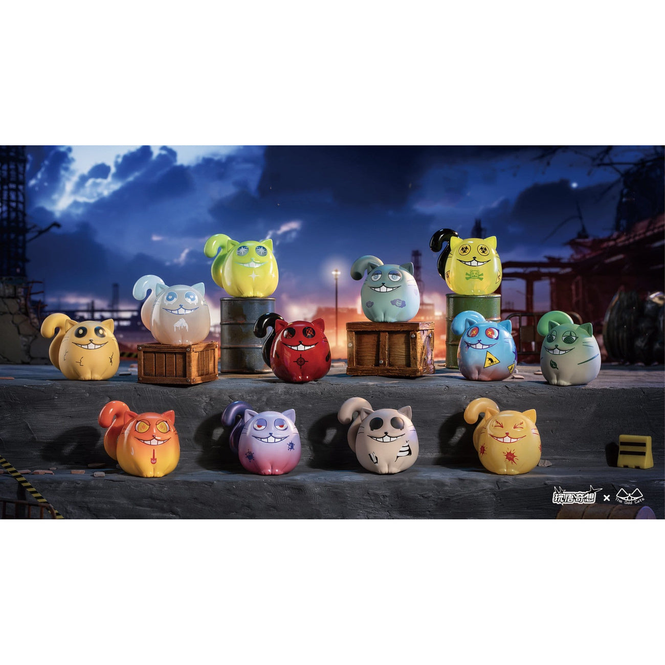 doomsday-cat-mini-figures-blind-box-12er-sammler-set image 3