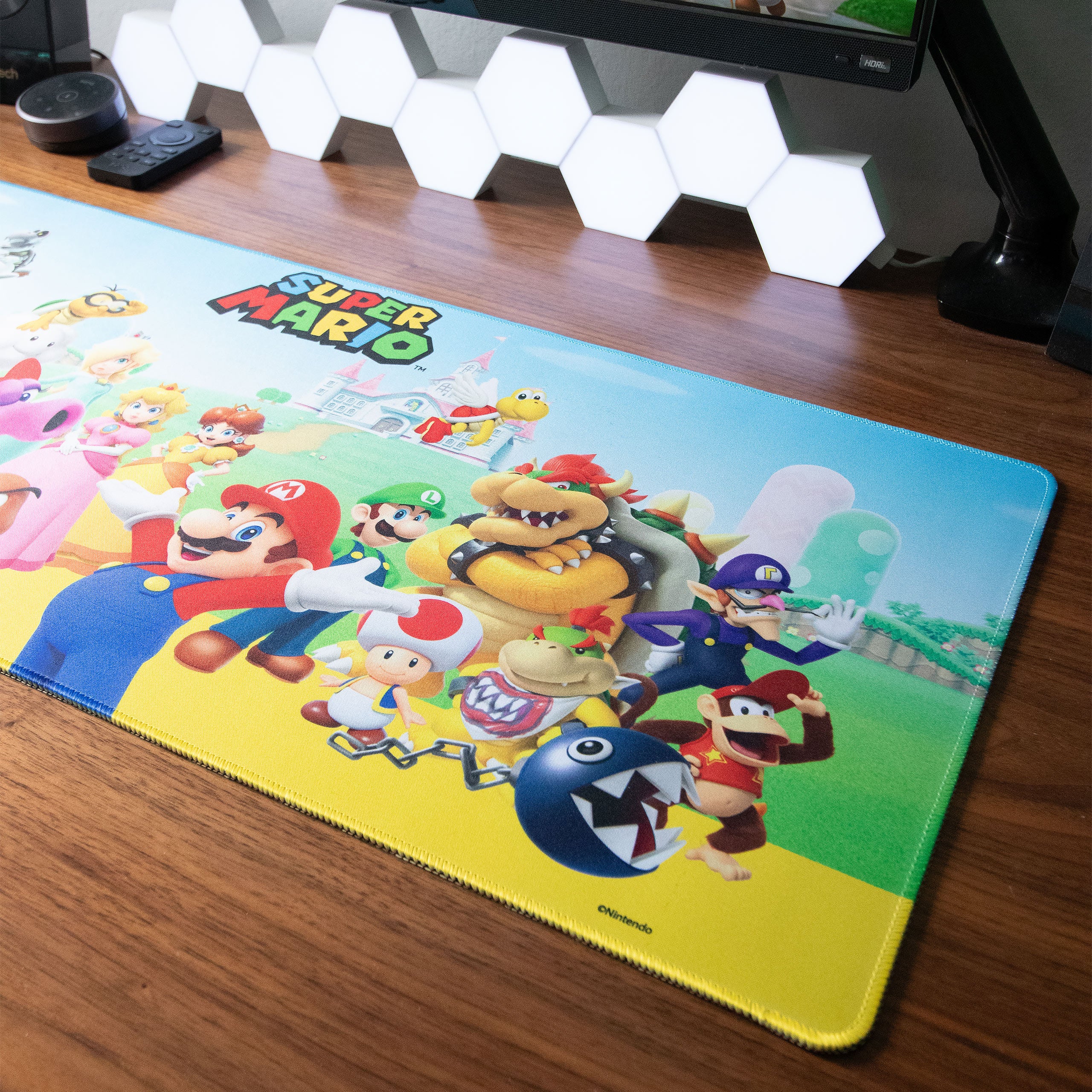 elbenwald-super-mario-allstars-mousepad-xxl-80x35-cm image 4