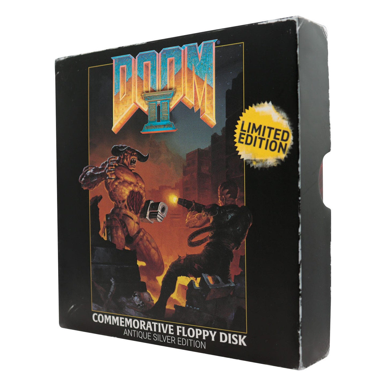 doom-2-arena-floppy-disk-metall-replik-limited-edition-gamer image 4