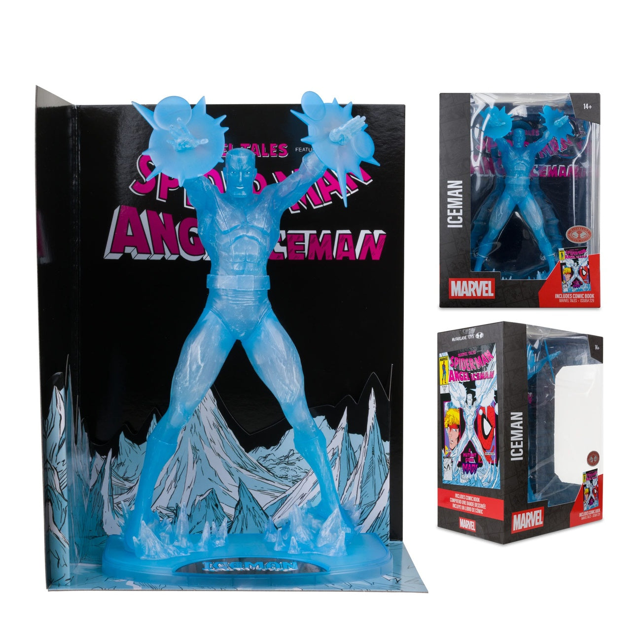 marvel-collection-iceman-pvc-statue-29-cm-red-platinum image 5