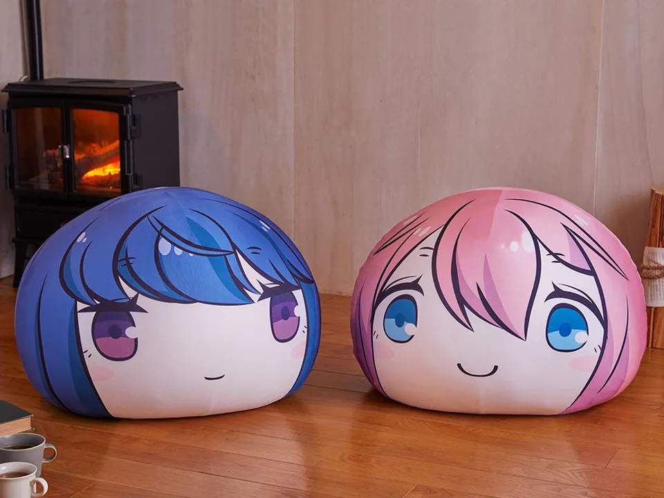 furyu-f-nex-yuru-camp-sofakissen-70-cm-rund image 1