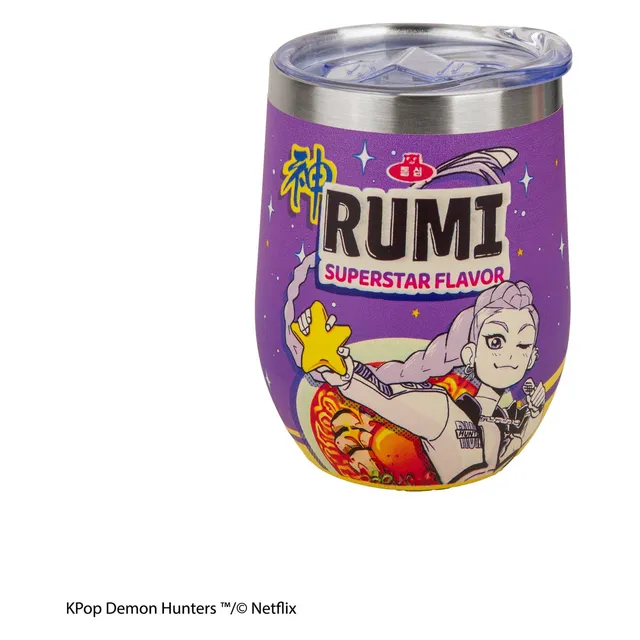 elbenwald-kpop-demon-hunters-reisebecher-rumi-350-ml-edelstahl image 1