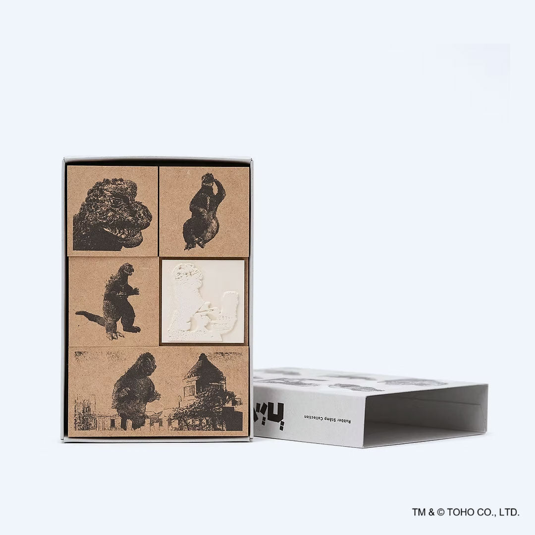godzilla-showa-stempel-collection-gummi-stempel-retro image 2
