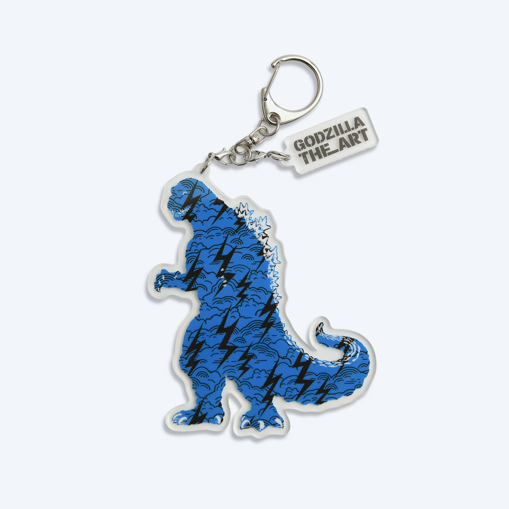 godzilla-the-art-blue-schl-sselanh-nger-acryl-limitiert image 1