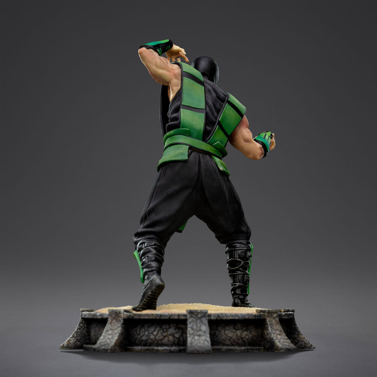 elbenwald-mortal-kombat-reptile-art-scale-statue-1-10-20cm image 7