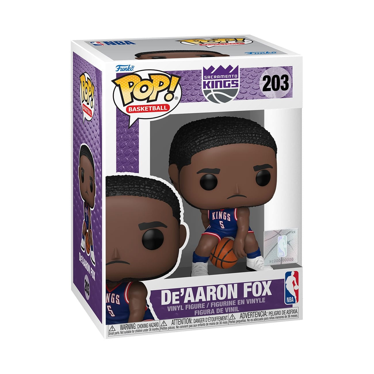 nba-legends-de-aaron-fox-funko-pop-kings-figur-9-cm image 2