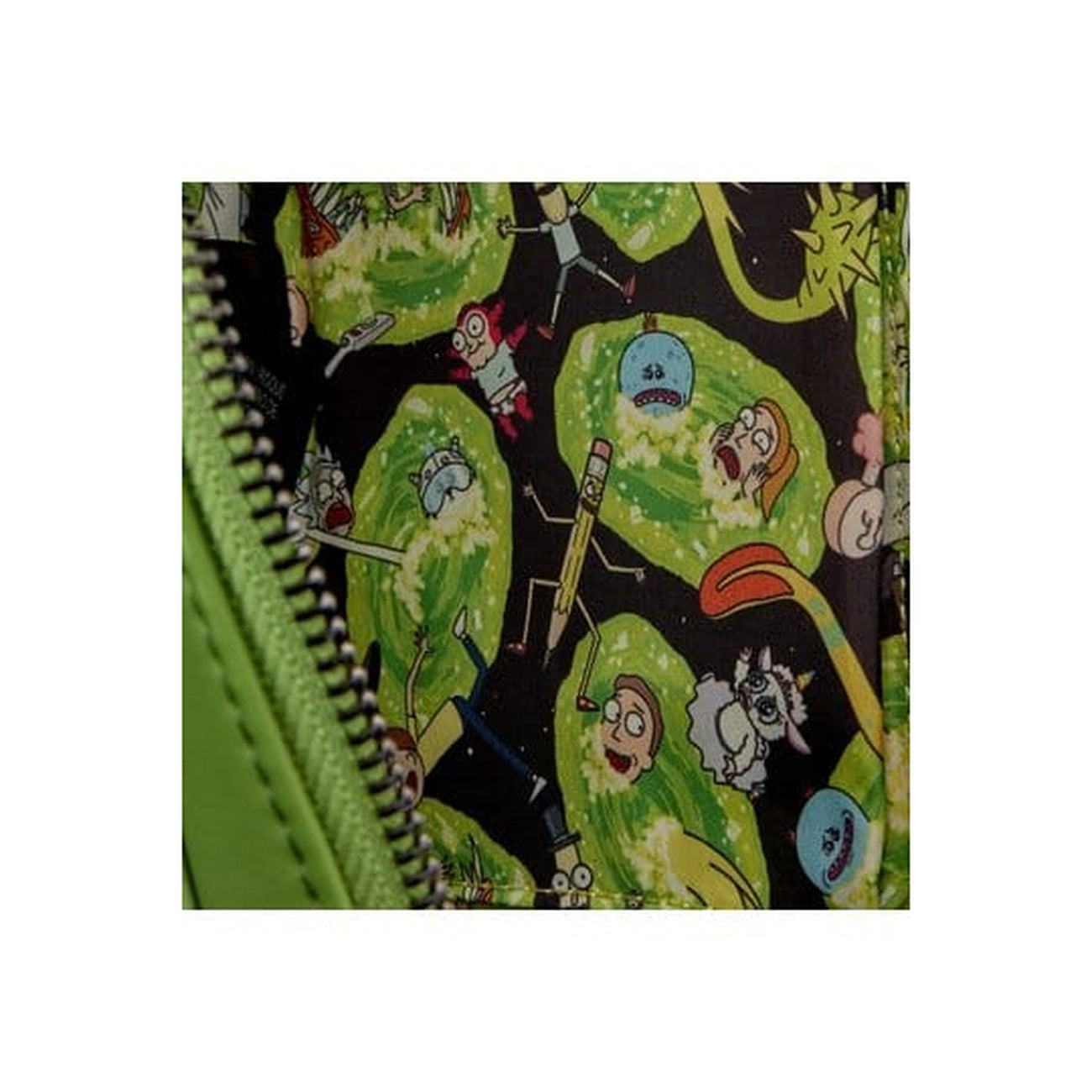 rick-and-morty-loungefly-sling-brusttasche-pickle-rick image 5