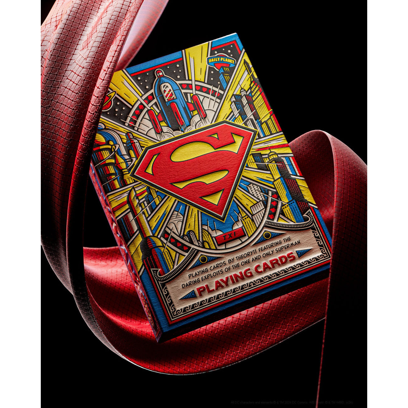 dc-comics-superman-the-man-of-steel-spielkarten-vintage-deck image 7