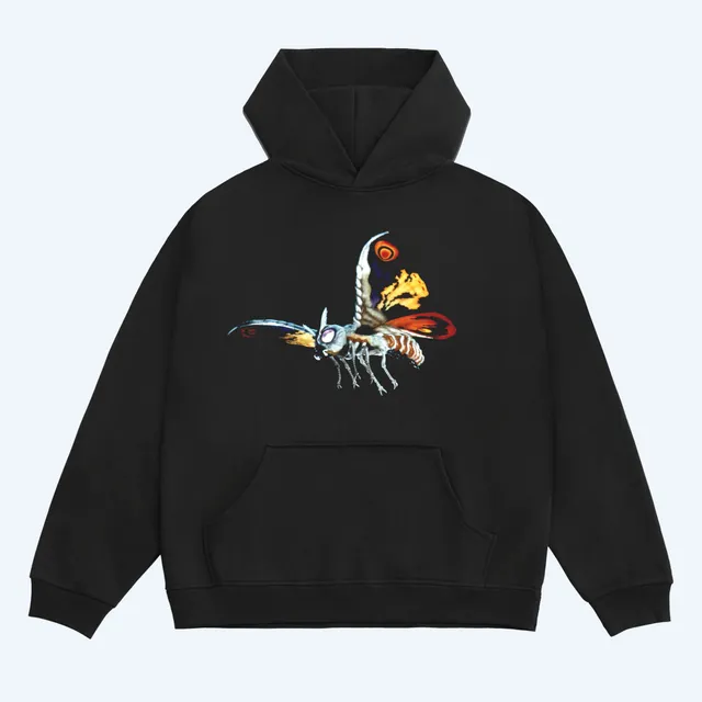 godzilla-mothra-prowl-black-hoodie-pullover-schwarz image 1