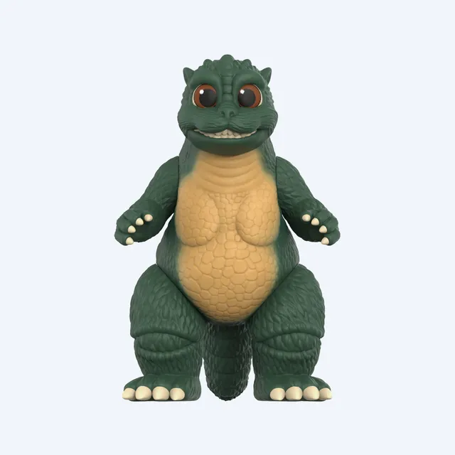 godzilla-collectibles-super7-reaction-little-godzilla-actionfigur-9-5-cm image 1