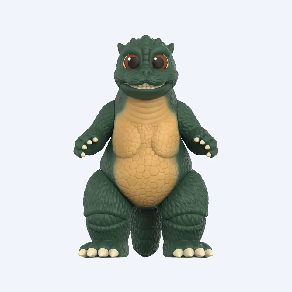 godzilla-collectibles-super7-reaction-little-godzilla-actionfigur-9-5-cm image 1