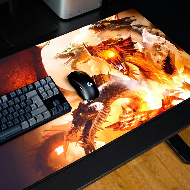 elbenwald-dungeons-dragons-xxl-mousepad-tiamat-89cm image 1