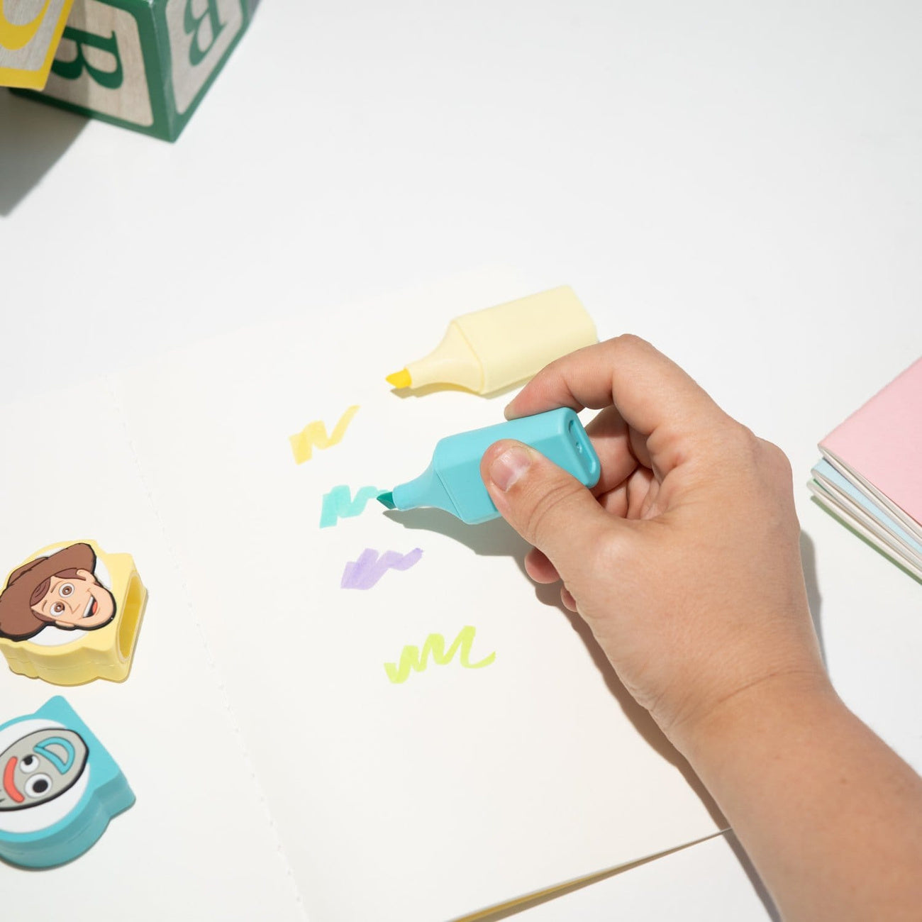 toy-story-textmarker-mit-toppern-4er-set-silikon image 3