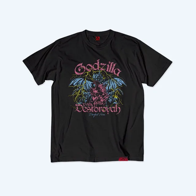 godzilla-vs-destoroyah-t-shirt-schwarz-30th-baumwolle image 1