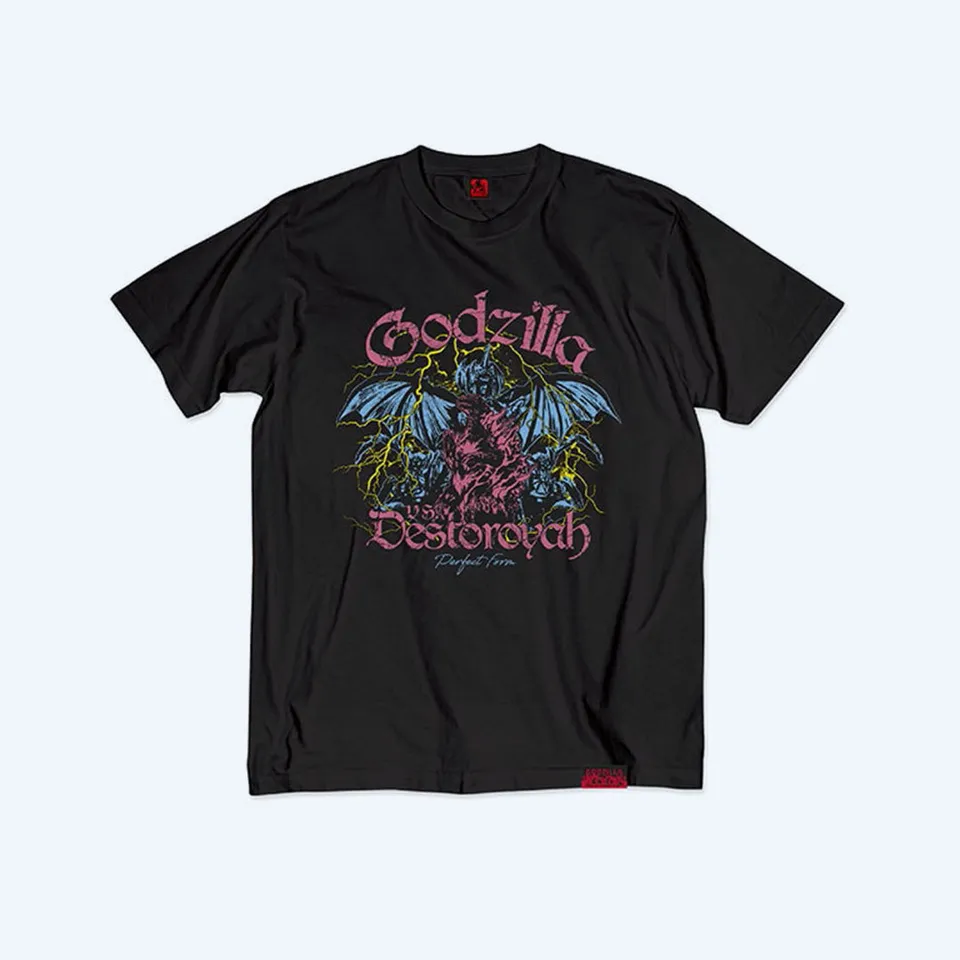 godzilla-vs-destoroyah-t-shirt-schwarz-30th-baumwolle image 1