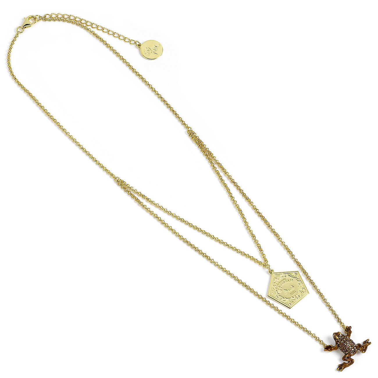 harry-potter-schokofrosch-kette-mit-kristallen-halskette image 2