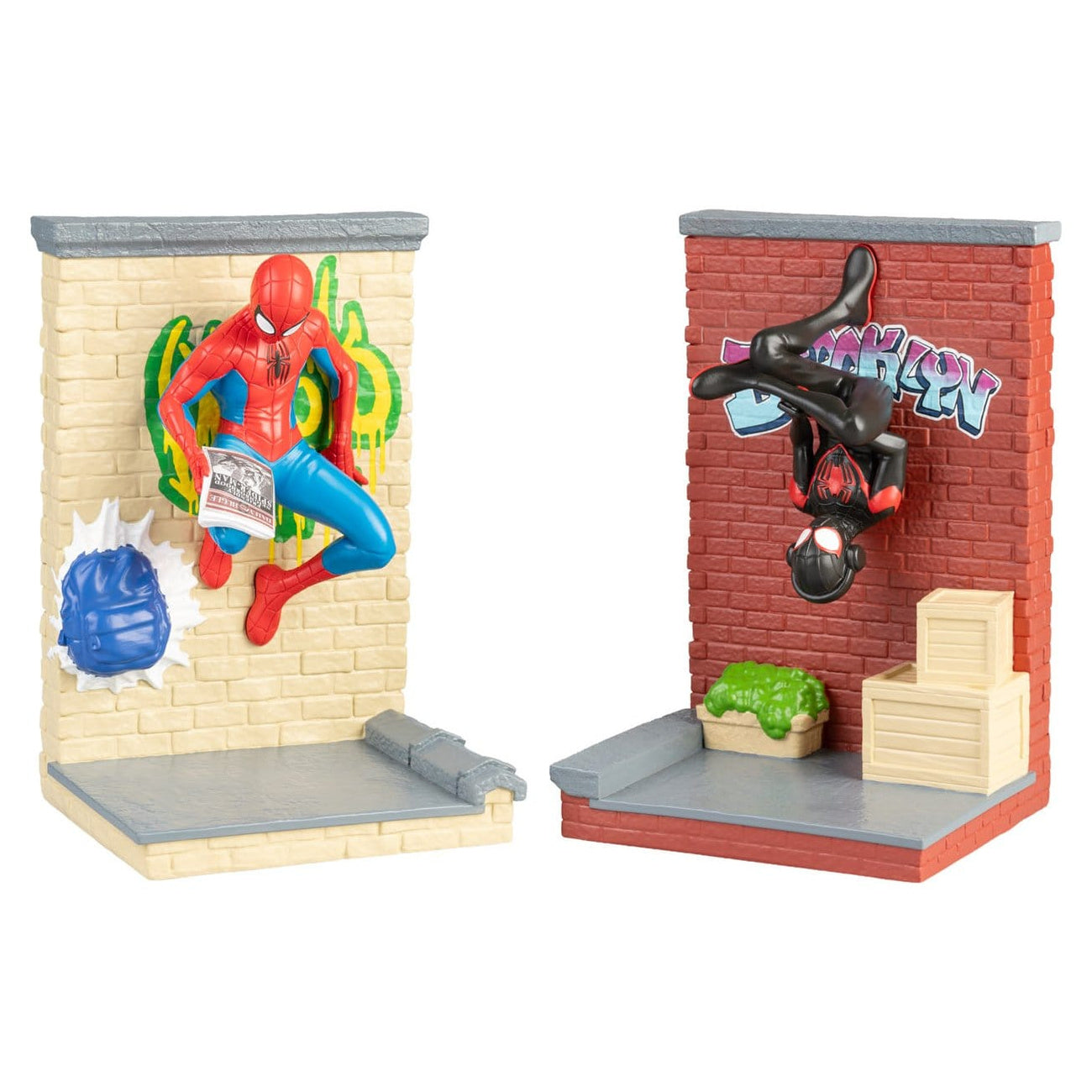 elbenwald-marvel-buchst-tzen-spider-man-12-cm-2er-set image 1