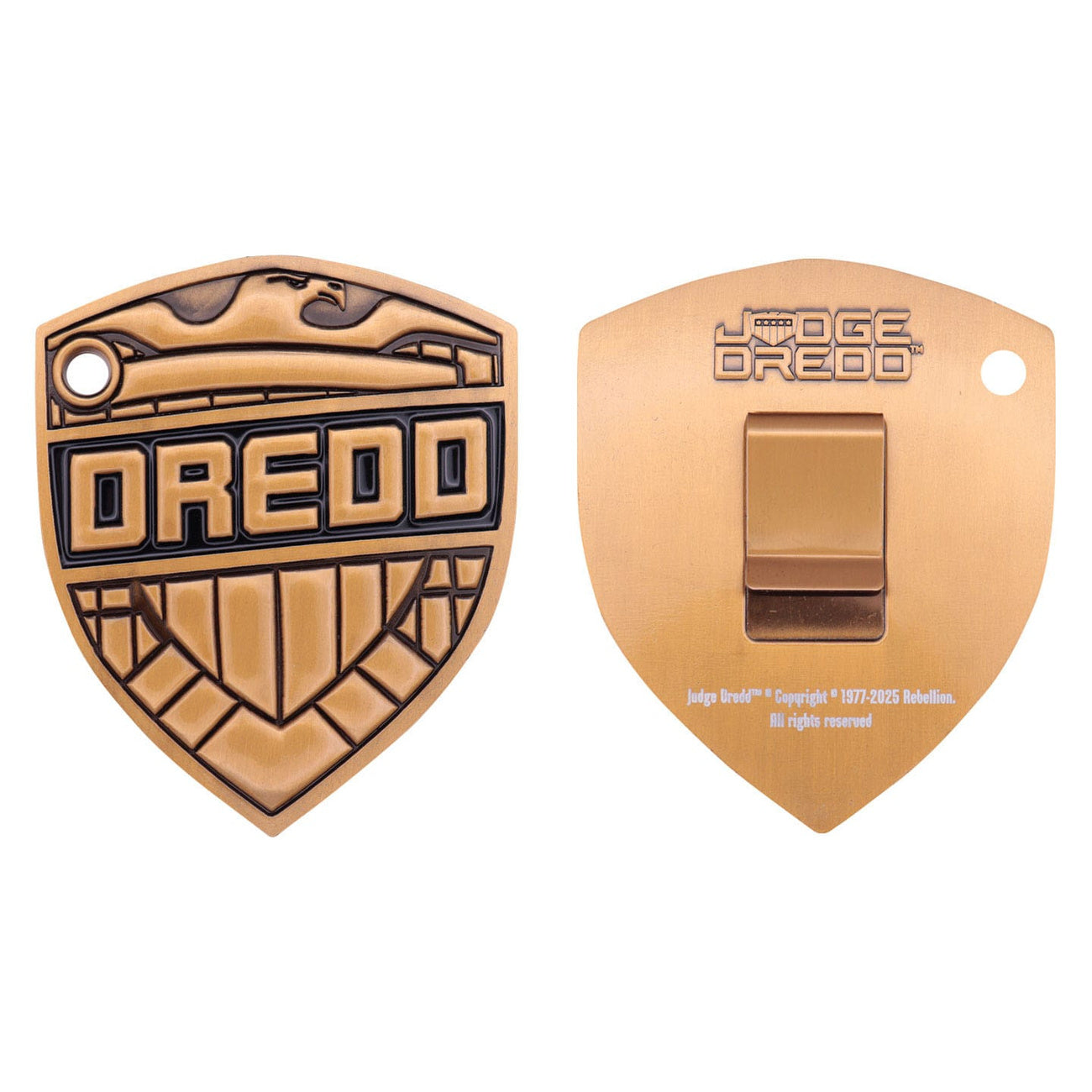 2000-ad-judge-dredd-badge-replik-metall-limited-edition image 3