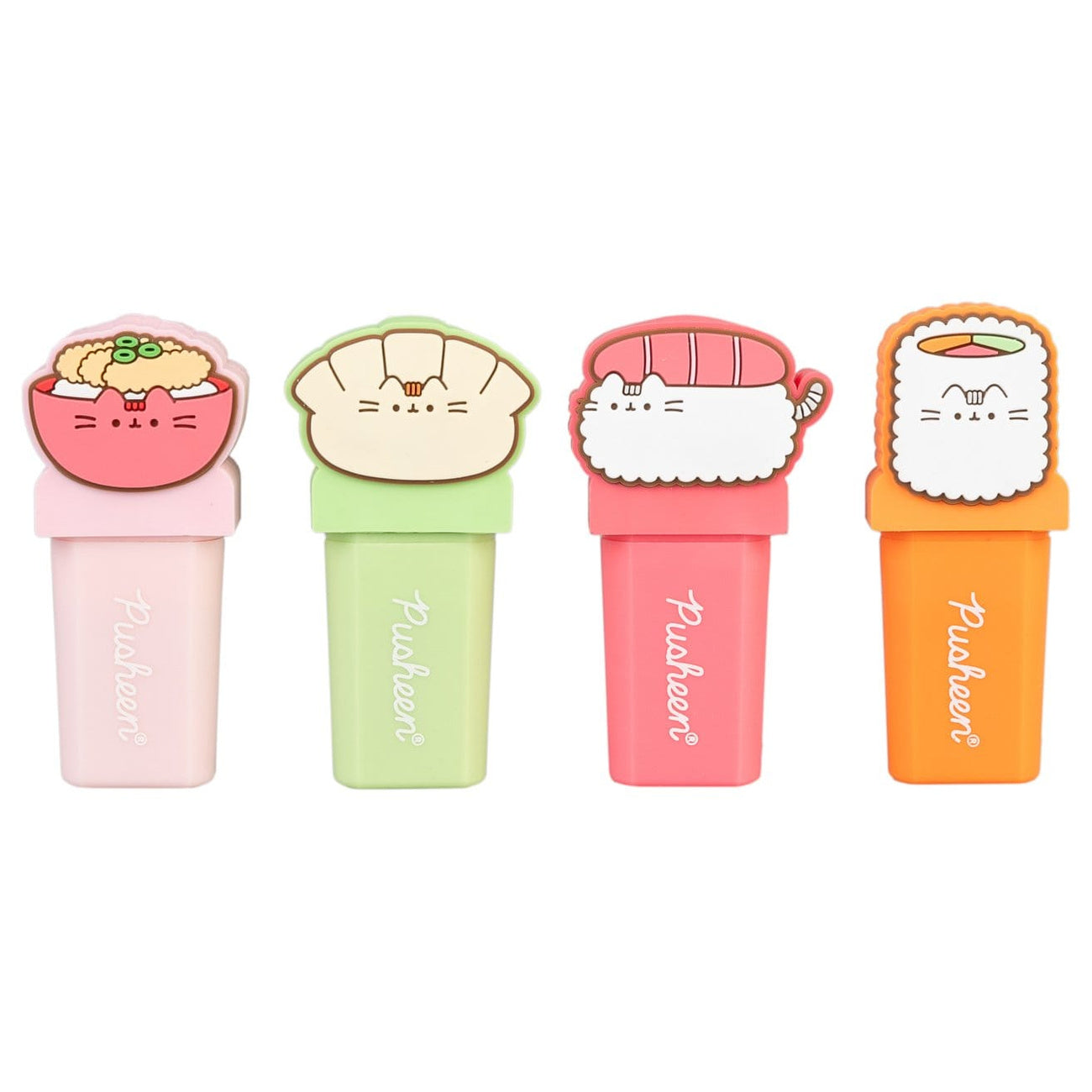 elbenwald-pusheen-textmarker-4er-set-sushi-roll-topper image 1