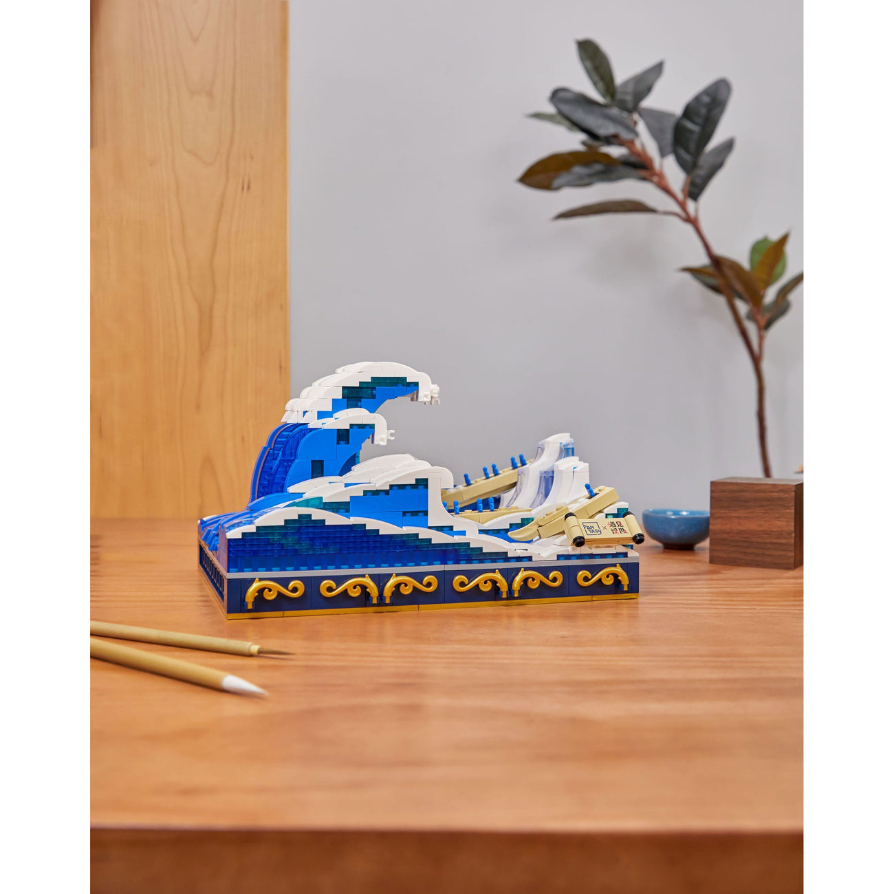 pantasy-great-wave-of-kanagawa-bauset-puzzle image 7