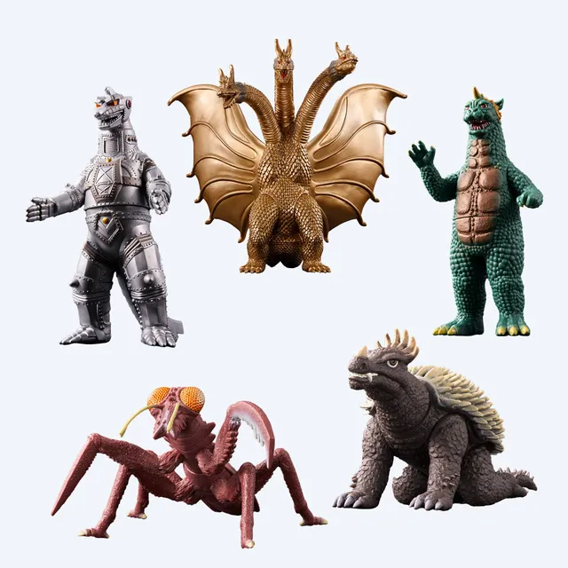 godzilla-collectibles-dream-5-box-figuren-5er-set-sofubi image 1