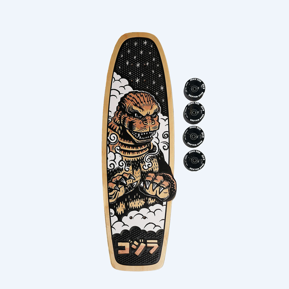 godzilla-collectibles-burning-godzilla-skateboard-deck-limitiert image 2
