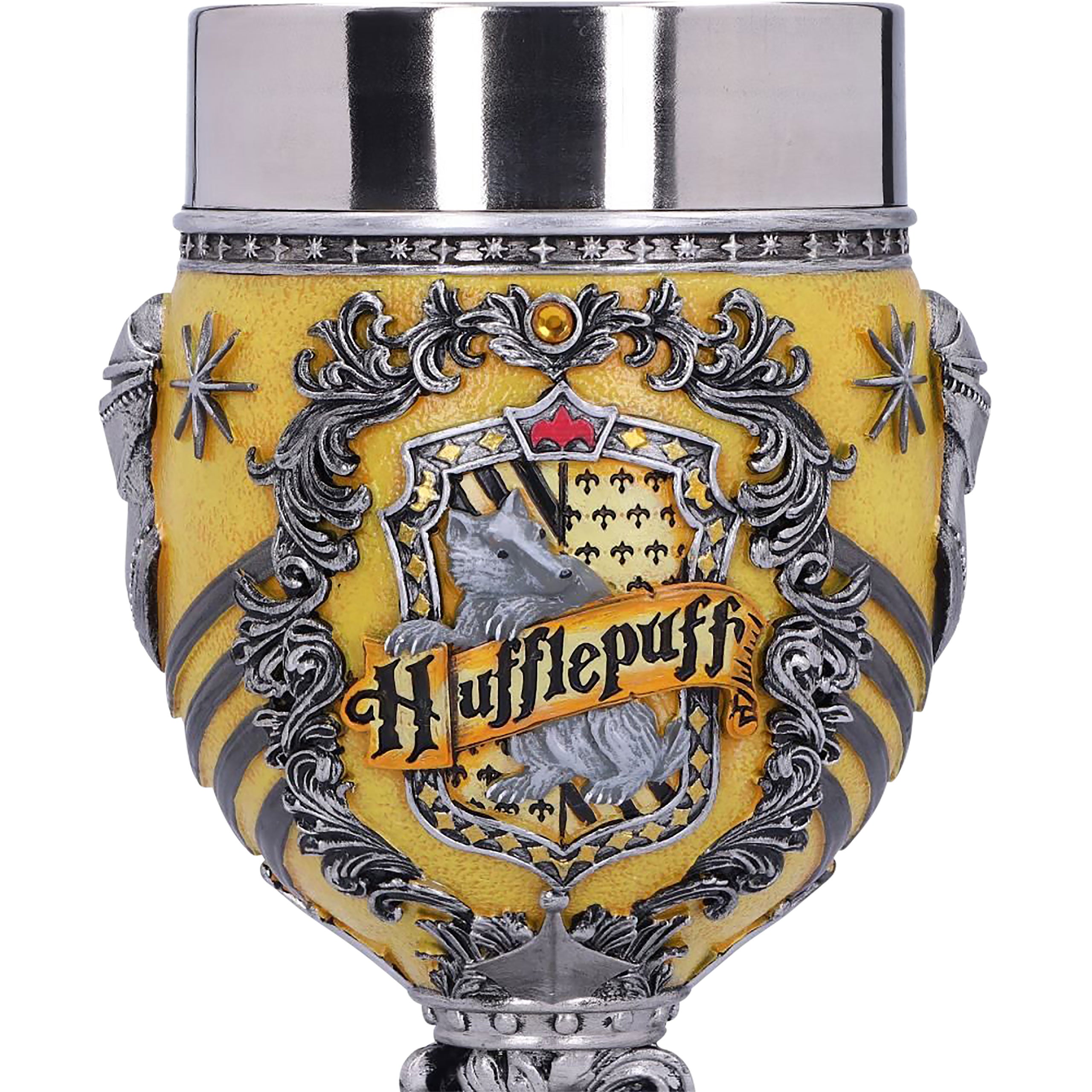 harry-potter-hufflepuff-logo-kelch-deluxe-becher-deko image 4