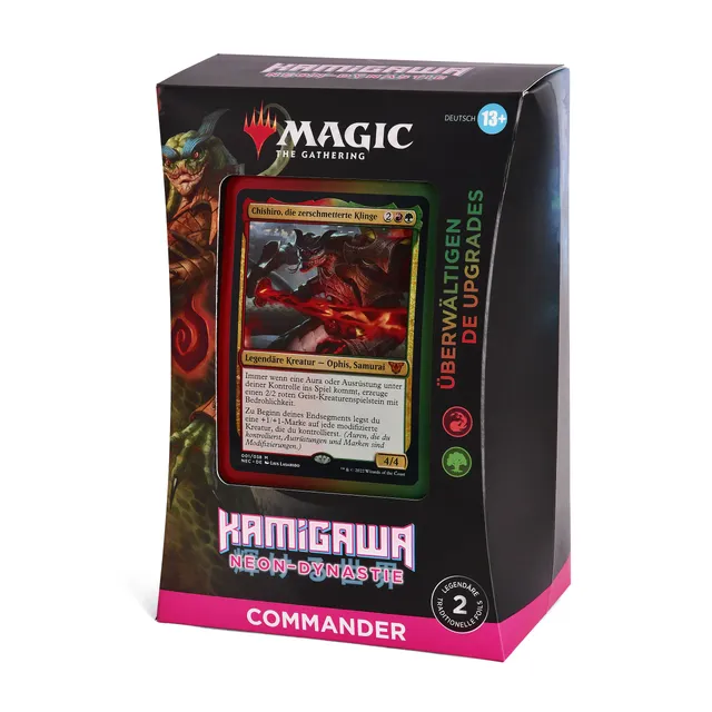 magic-the-gathering-kamigawa-neon-dynastie-commander-deck-berw-ltigende-upgrades image 1