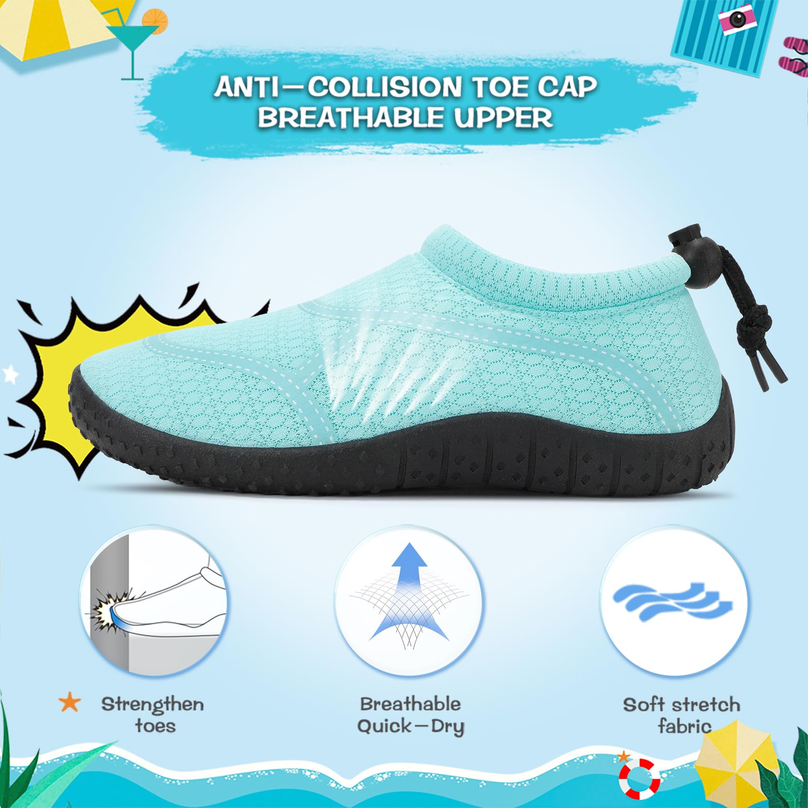 hkr-kiner-water-shoes-badeschuhe-blaugr-n-gr-28-38 image 6