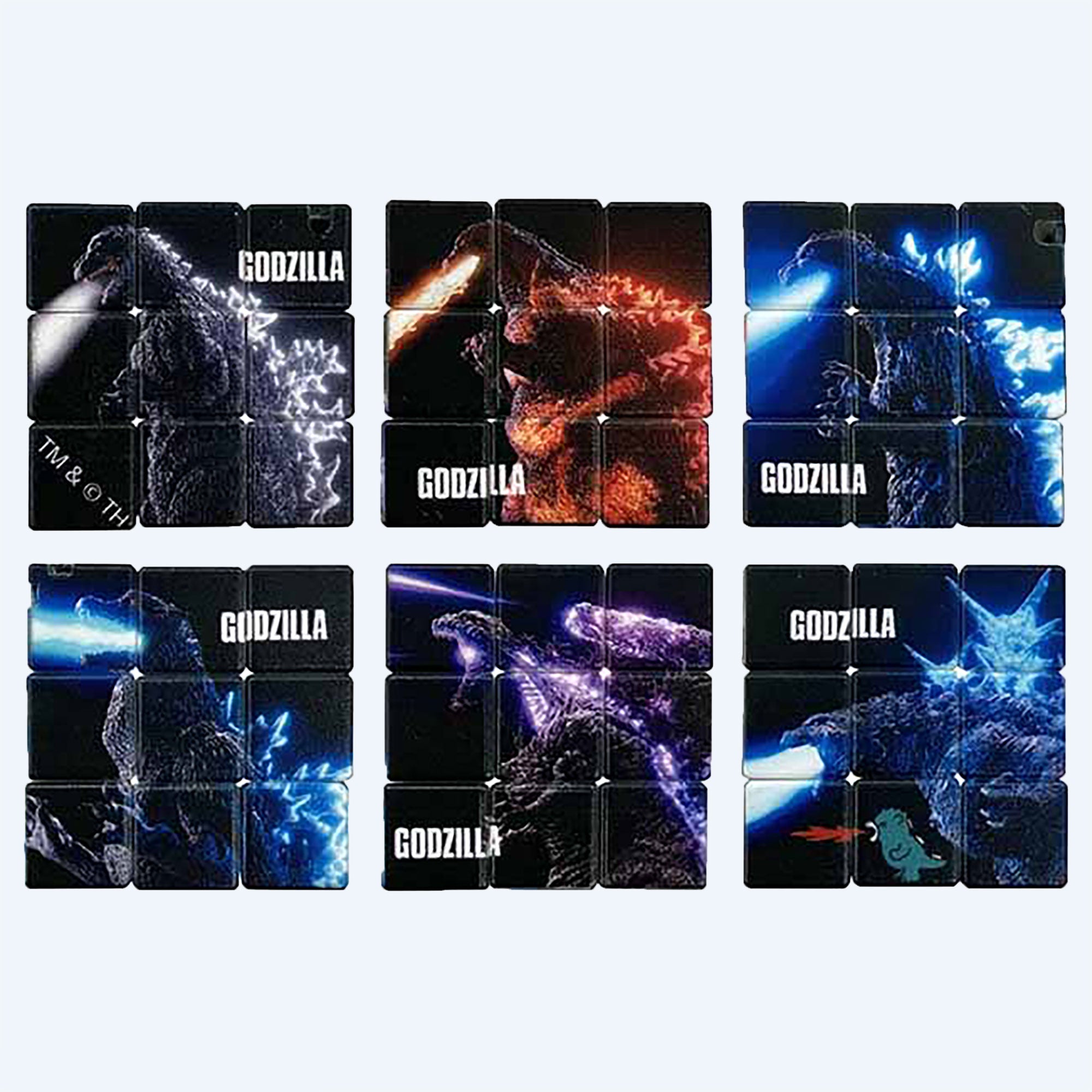 godzilla-puzzle-cube-schl-sselanh-nger-mini-w-rfel-30-mm image 2