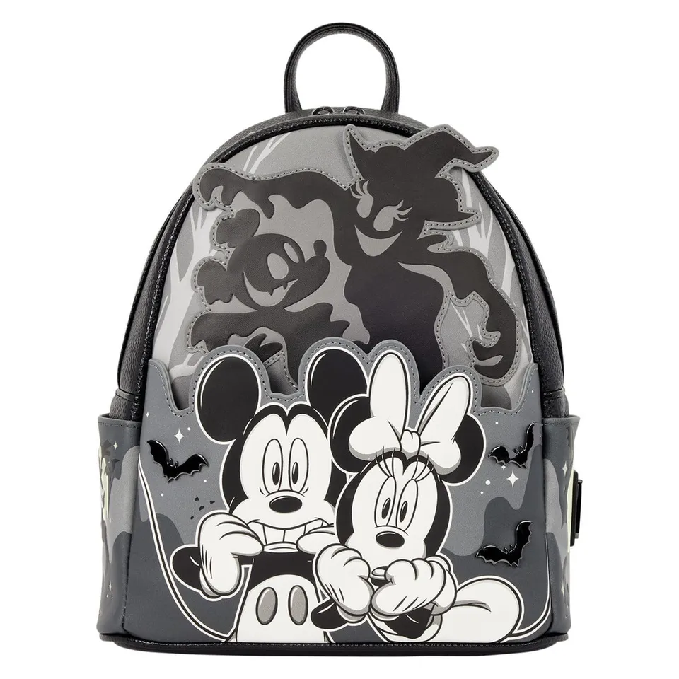 loungefly-mickey-minnie-ghost-mini-rucksack-light-up image 1