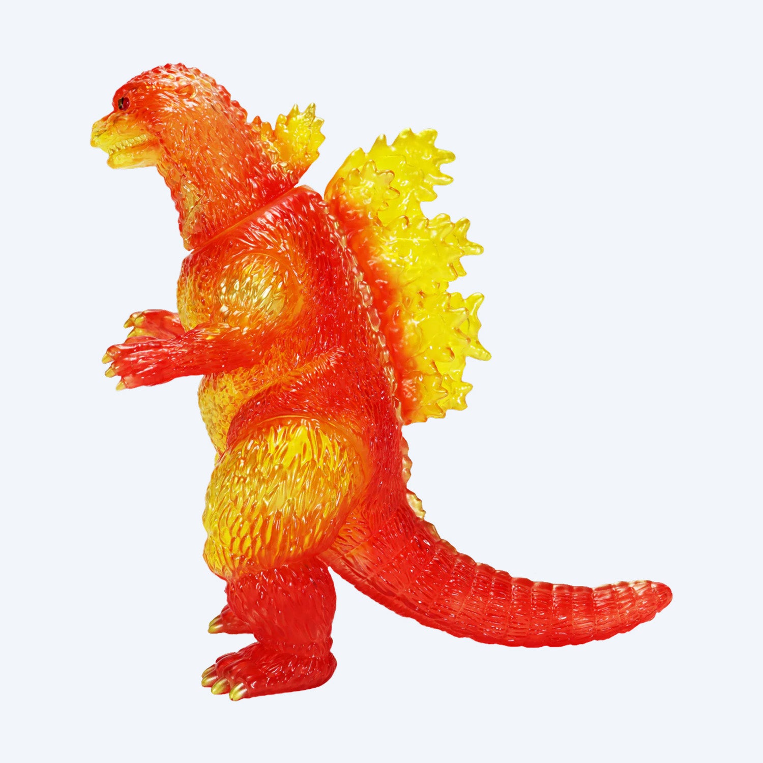 ccp-big-retro-sofubi-godzilla-1995-figur-burning-clear image 2