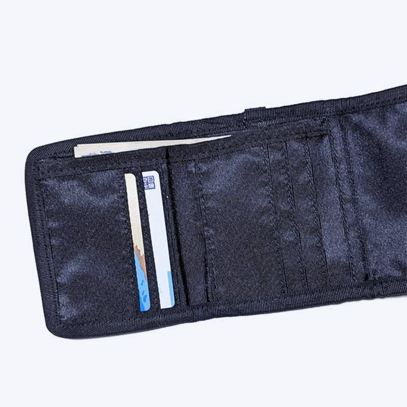 godzilla-tri-fold-wallet-mini-geldbeutel-nylon-schwarz image 3