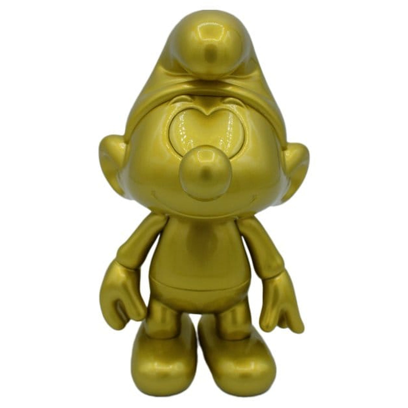 die-schl-mpfe-schlumpf-gold-vinyl-figur-19-cm-sammler image 3