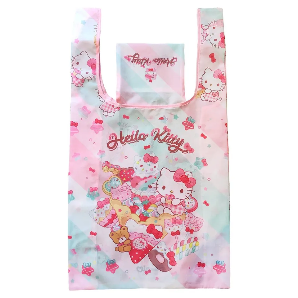 sanrio-hello-kitty-tragetasche-snack-sweet-faltbar image 1