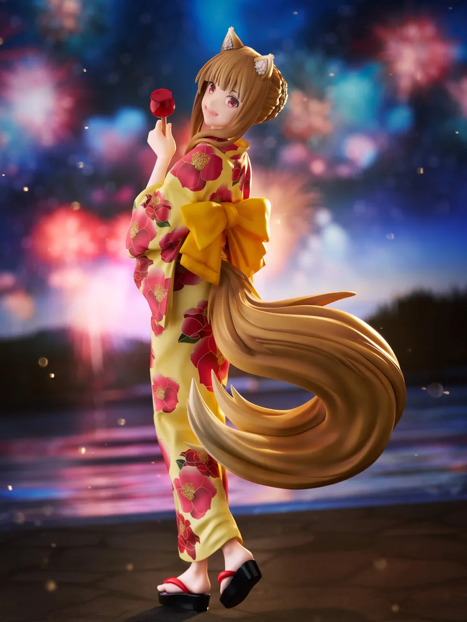 furyu-f-nex-holo-figur-yukata-ver-1-7-spice-and-wolf image 1