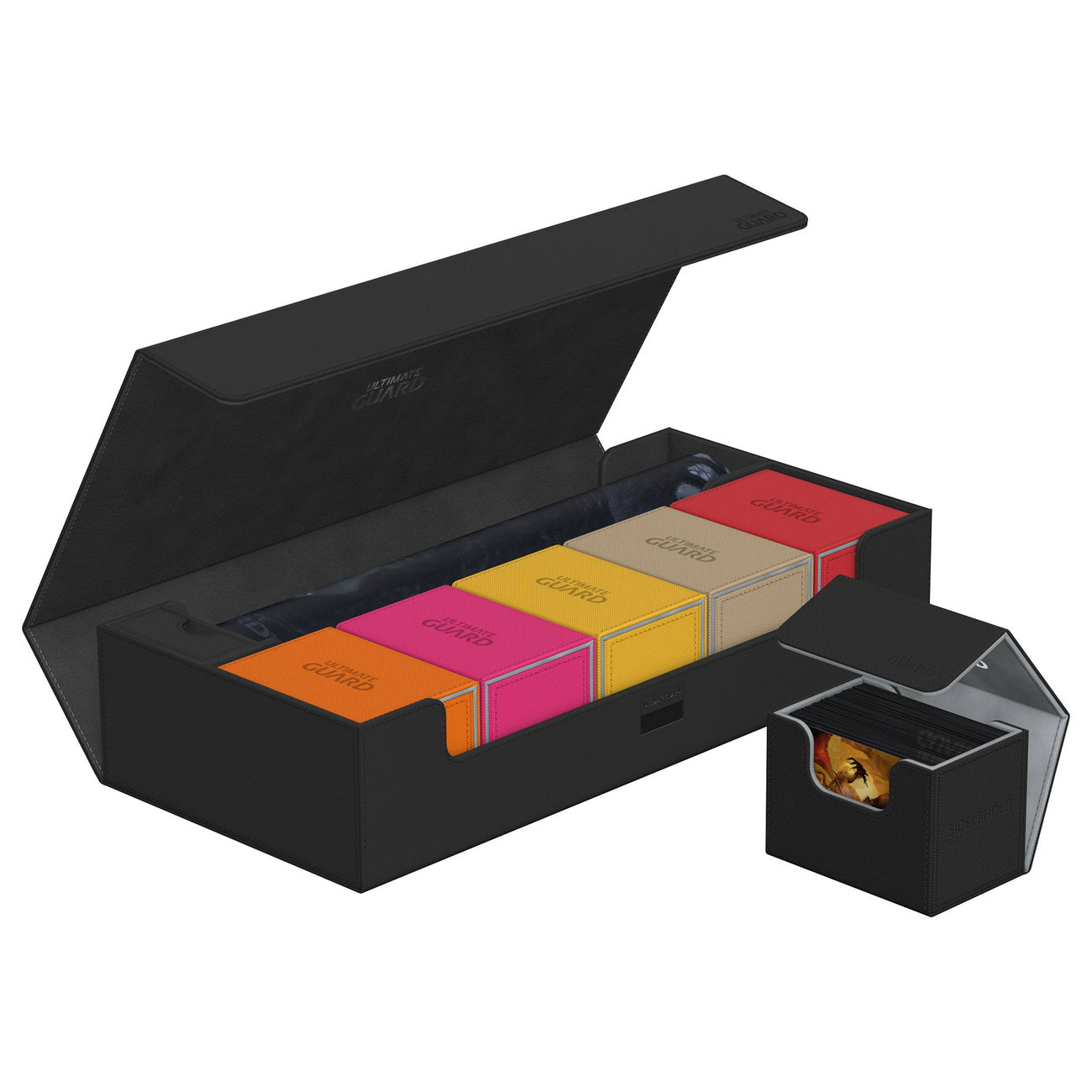 ultimate-guard-superhive-550-xenoskin-deckbox-schwarz image 5