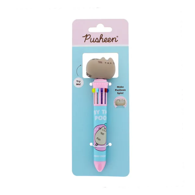pusheen-spinny-by-the-pool-stift-10-in-1-blau image 1