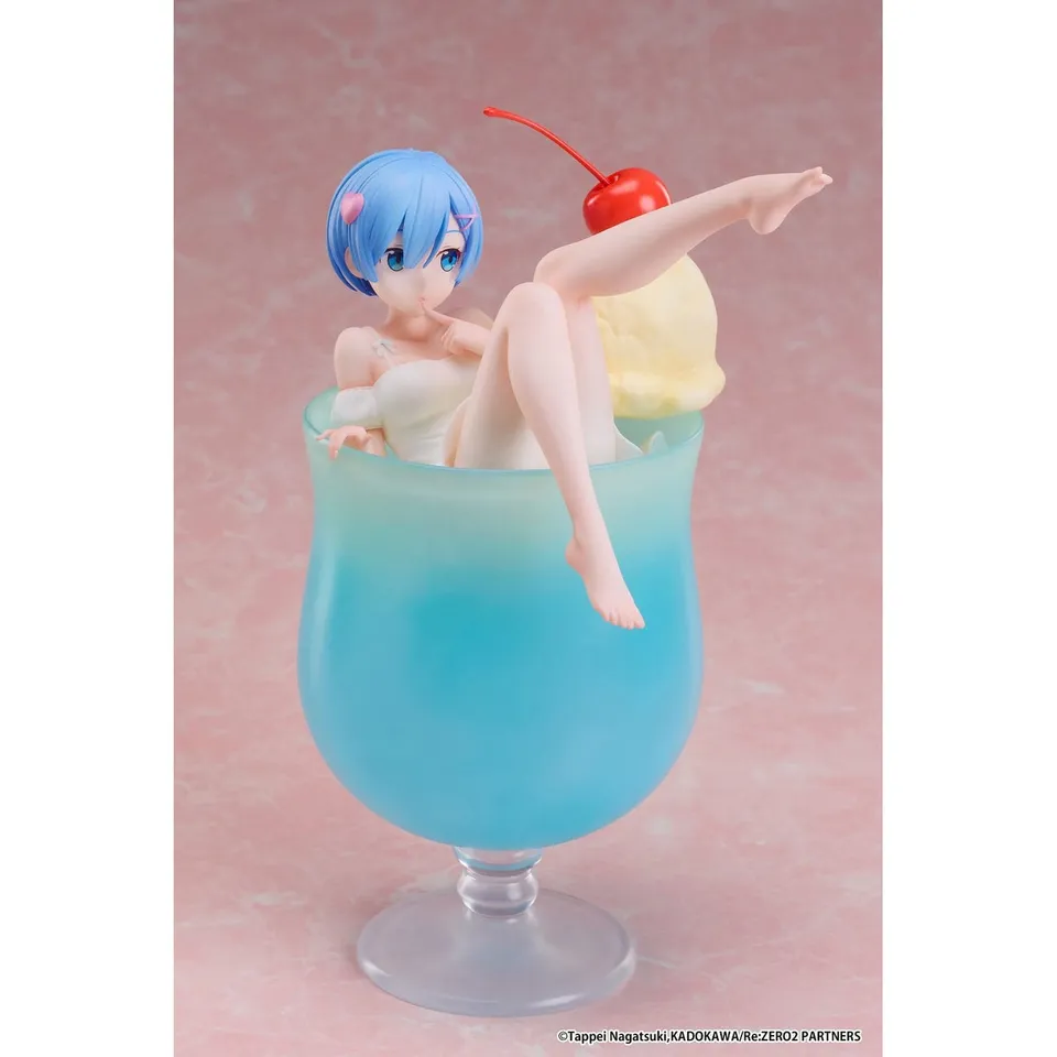 re-zero-rem-cream-soda-ver-pvc-statue-1-7-21-cm image 1