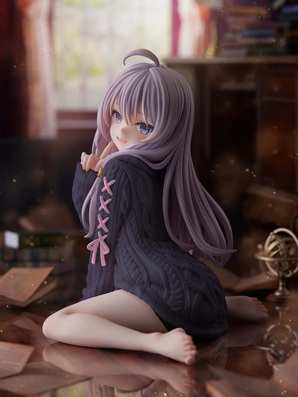 furyu-f-nex-elaina-knit-repaint-purple-animefigur-1-7-lila image 1