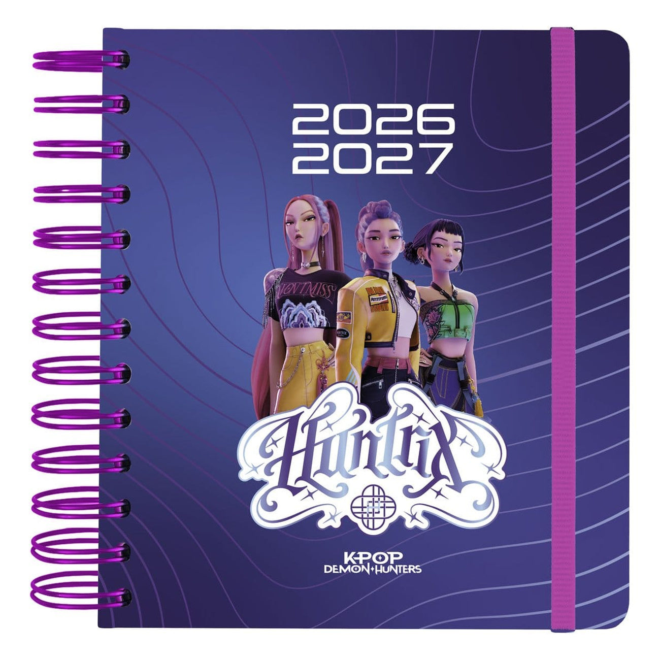kpop-demon-hunters-terminkalender-2026-2027-a5-planer image 1