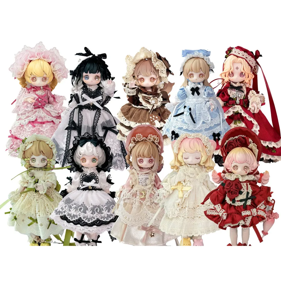 original-character-vintage-treasures-sammelfiguren-8er-set image 1