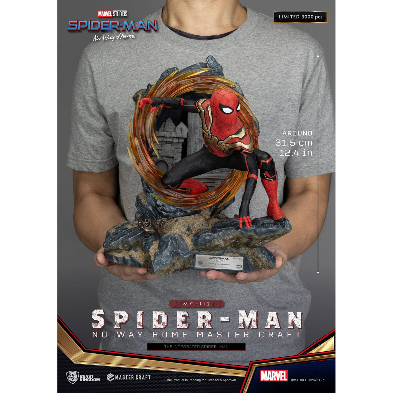beast-kingdom-spider-man-no-way-home-master-craft-statue-31-cm image 7