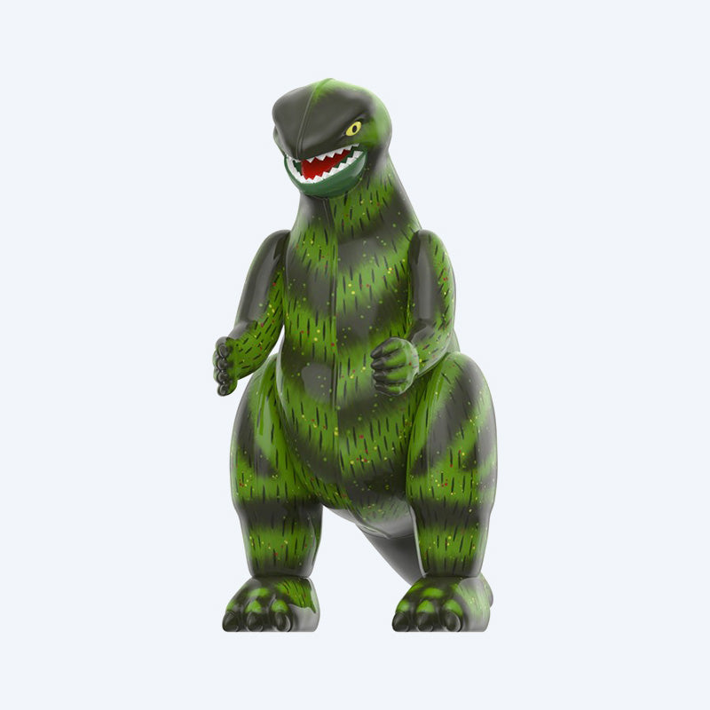 godzilla-super7-reaction-marusan-tin-retro-figur-gr-n image 1