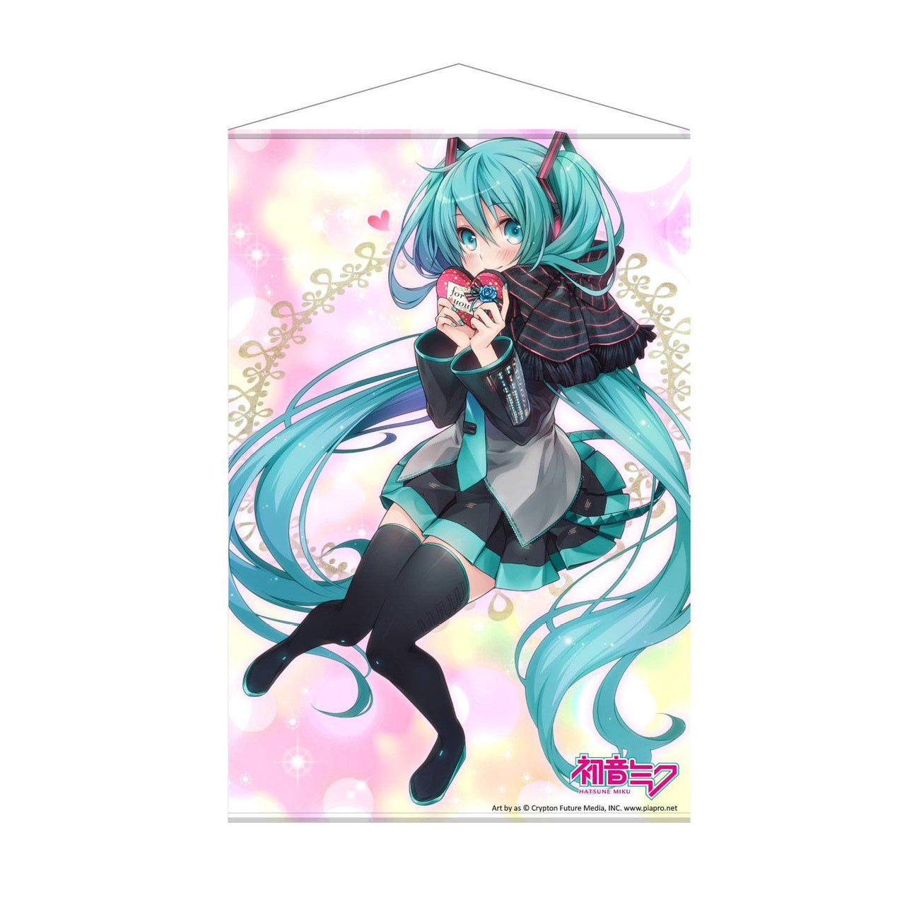 elbenwald-vocaloid-miku-hatsune-wandrolle-60x90-cm-6 image 1