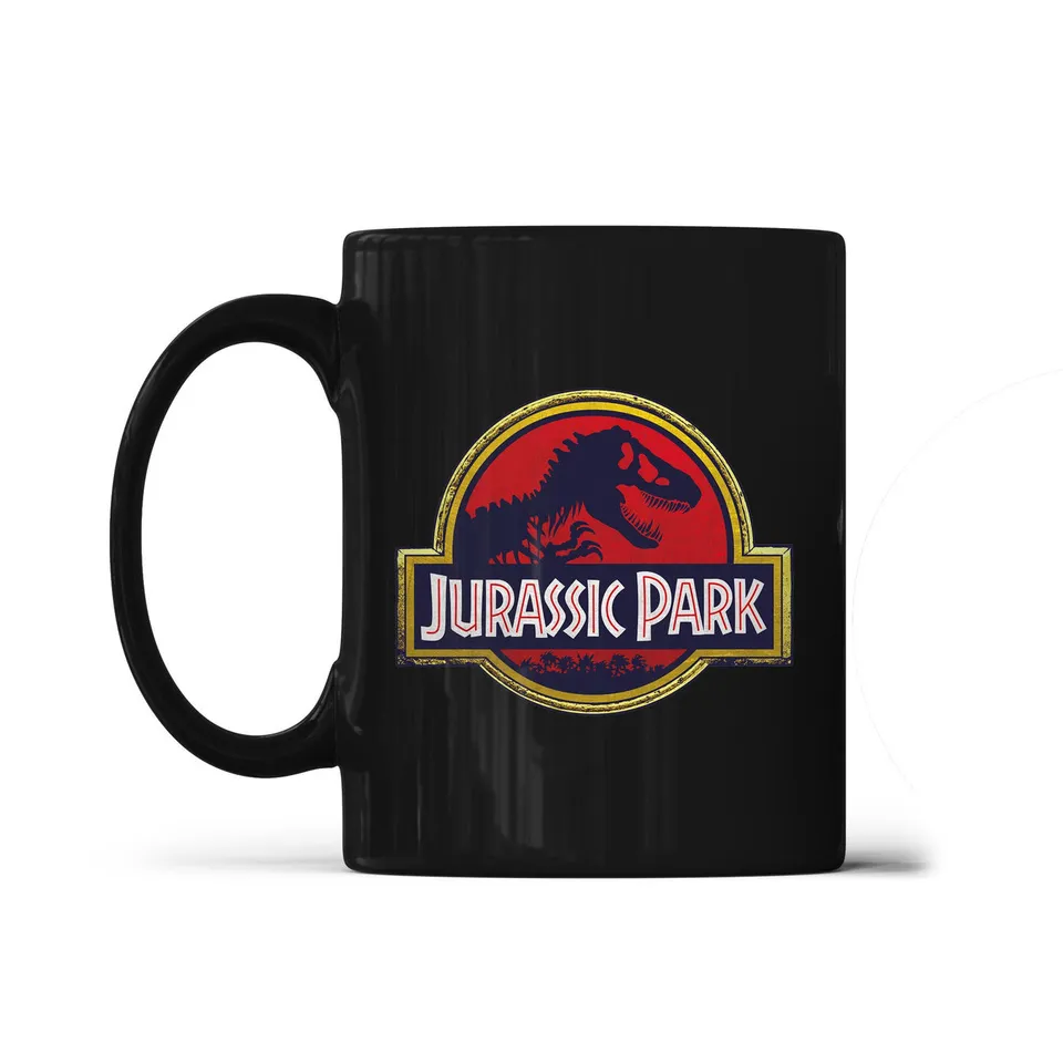jurassic-park-tasse-logo-keramiktasse-315-ml image 1
