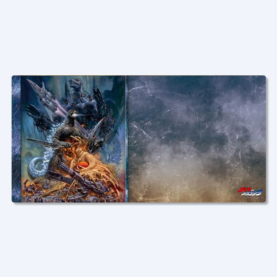 bushiroad-godzilla-vs-mechagodzilla-spielmatte-rubber-60x30-cm image 1