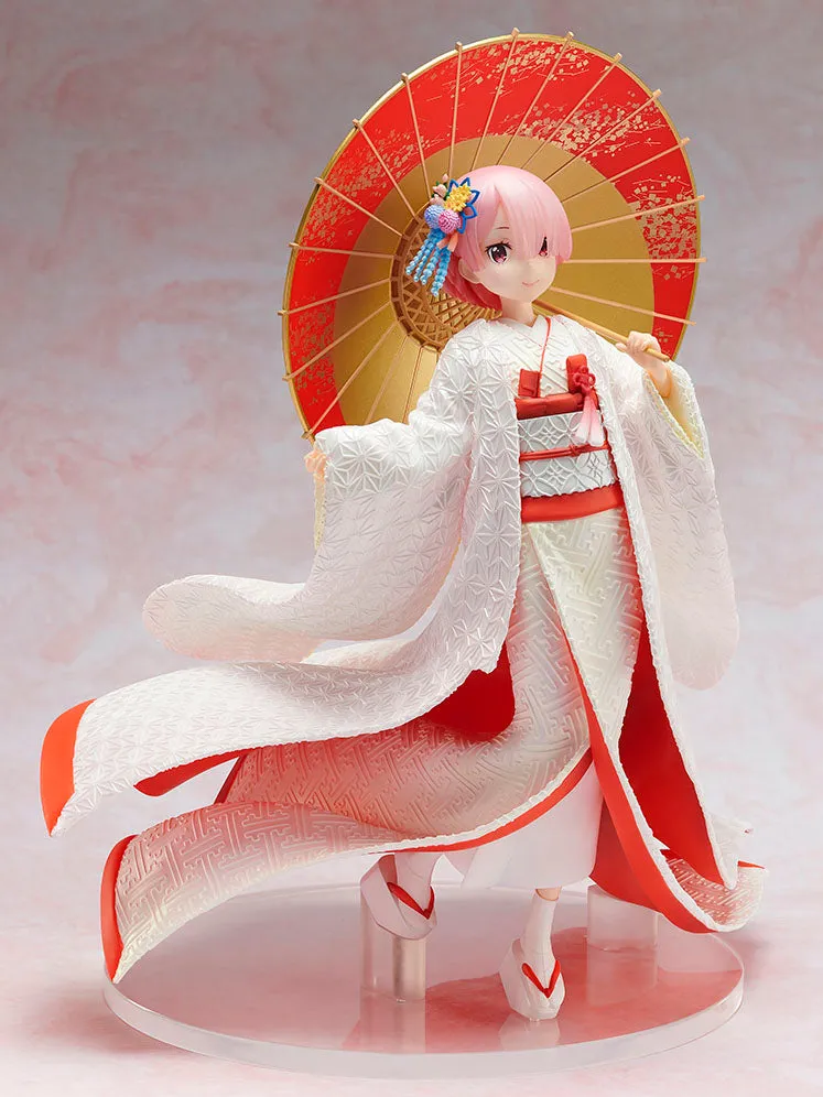 furyu-f-nex-ram-shiromuku-1-7-figur-re-zero-wei image 1