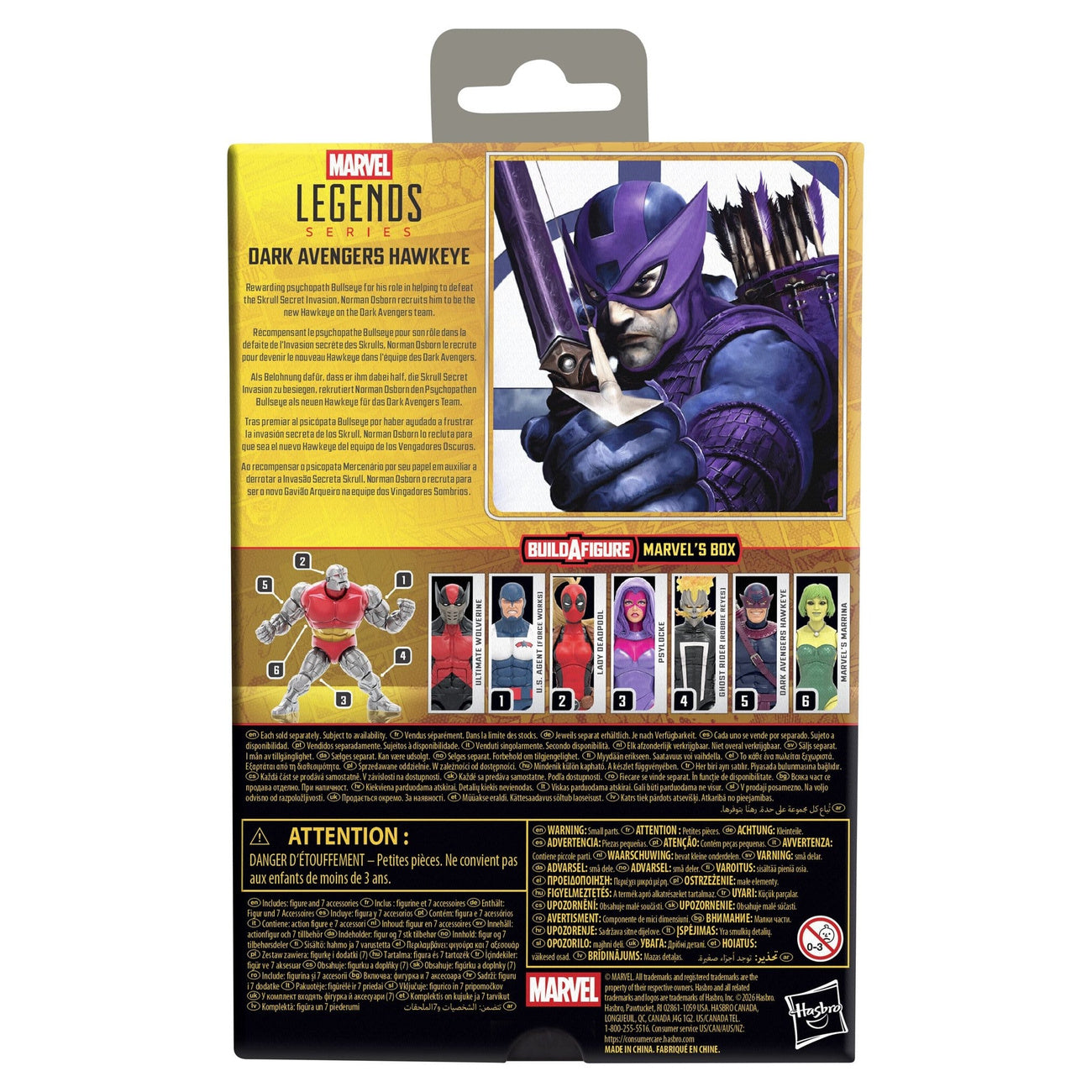 hasbro-marvel-legends-dark-avengers-hawkeye-actionfigur-beweglich image 2