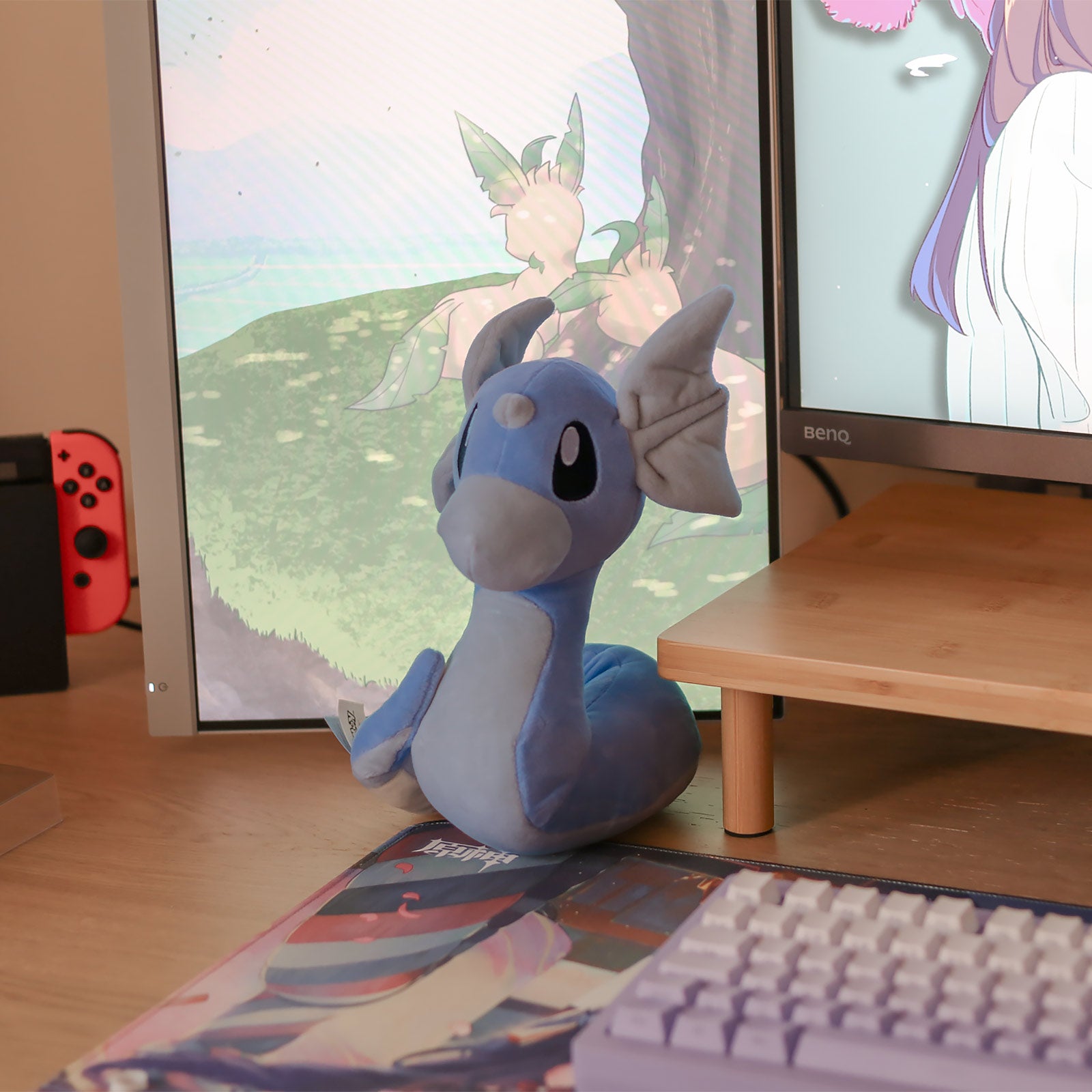 pok-mon-dratini-pl-schfigur-pl-schtier-21-cm-lila-wei image 2